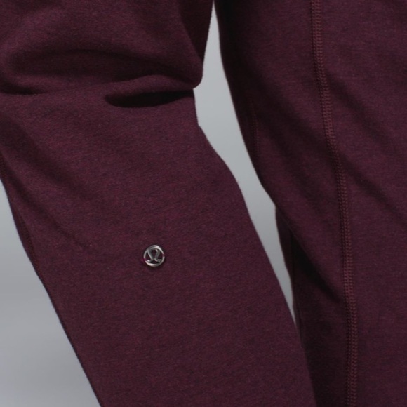 Lululemon Happy Yin Year Pants Sweatpant II Heathered Bordeaux Drama Purple 2 - Picture 5 of 11